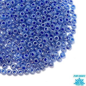 Бисер TOHO №11 цвет 917 голубой/синее отверстие ЯПОНИЯ пакет 10 граммов