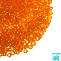 Бисер TOHO Treasure №11 цвет 10 прозрачный оранжевый Япония 5 граммов