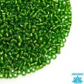 Бисер TOHO Treasure №11 цвет 27 зелёный серебристыйЯпония 5 граммов