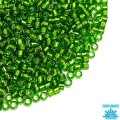 Бисер TOHO Treasure №11 цвет 7 темно зелёный Япония 5 граммов
