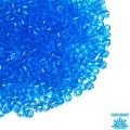 Бисер TOHO Treasure №11 цвет 3 голубой прозрачный Япония 5 граммов