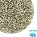 Бисер TOHO Demi Round №8 цвет PF558 серебро ЯПОНИЯ 5 граммов