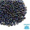 Бисер TOHO Demi Round №8 цвет 86 радужный ЯПОНИЯ 5 граммов