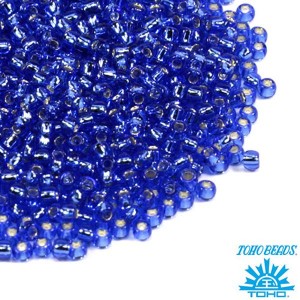 Бисер TOHO №11 цвет 0035 васильковый ЯПОНИЯ пакет 10 граммов