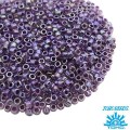 Бисер TOHO Treasure №11 цвет 788 тёмно-фиолетовый/радужный Япония 5 граммов