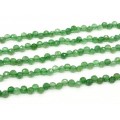 Бусины из авантюрина зеленого капля гр.6*6мм, 39см, 68 бусин Бусины из авантюрина зеленого капля гр.6*6мм, 39см, 68 бусин