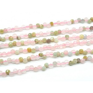 Бусины из берилла капля гр.5*5мм, 38,5см, 83 бусины