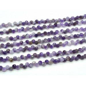 Бусины из аметиста капля гр.5*5мм, 39см, 94 бусины