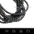 Натуральный камень ГЕМАТИТ бусина шарик гранёный 3 мм, цвет натуральный, около 40 см/нить Натуральный камень ГЕМАТИТ бусина шарик гранёный 3 мм, цвет натуральный, около 40 см/нить