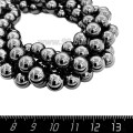 Натуральный камень ГЕМАТИТ бусины круглые 10 мм блестящие, цвет натуральный, около 40 см/нить Натуральный камень ГЕМАТИТ бусины круглые 10 мм блестящие, цвет натуральный, около 40 см/нить