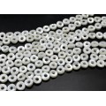 Бусины из перламутра круг 10-11мм цвет белый, 41см, 37 бусин