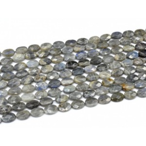 Бусины из лабрадорита овал гр.10*14мм, 38см, 26 бусин