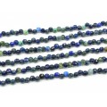 Бусины из азурмалахита капля гр.5*5мм, 39см, 85 бусин