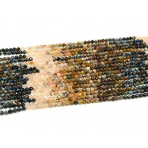 Бусины из петерсита шарик гр.4мм, 38,5см, 94 бусины
