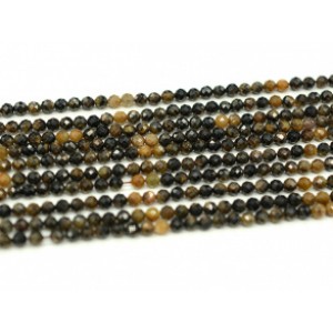 Бусины из петерсита шарик гр.4мм, 38,5см, 95 бусин