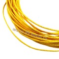 Шнур вощеный 1 мм цвет яично-жёлтый 6 метров/упаковка