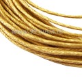 Шнур вощеный 1 мм светло-желтый 6 метров/упаковка