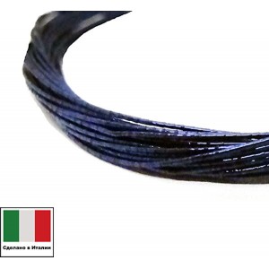 Проволока DRAGON metal Италия в обмотке цвет Blu scuro (тёмно-синий) 0,3 мм, упак 5 м