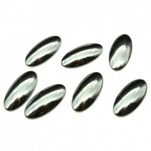 Кабошон из гематита овал, 15*30*4,5мм. Кабошон из гематита овал, 15*30*4,5мм.