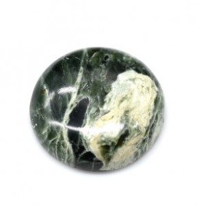 Кабошон из офита круг 18*18*6мм