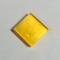 Кабошон кошачий глаз(иск.) квадрат желтый, 20*20*5мм. Кабошон кошачий глаз(иск.) квадрат желтый, 20*20*5мм.