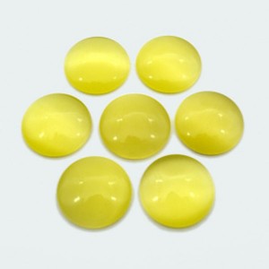 Кабошон кошачий глаз(иск.) круг, 20*20*5мм. желтый Кабошон кошачий глаз(иск.) круг, 20*20*5мм. желтый