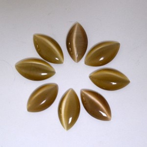 Кабошон кошачий глаз(иск.) рис цвет сепия, 9*17*3мм, уп. 10шт. Кабошон кошачий глаз(иск.) рис цвет сепия, 9*17*3мм, уп. 10шт.