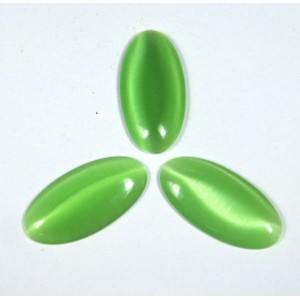 Кабошон кошачий глаз(иск.),15*30*3мм.