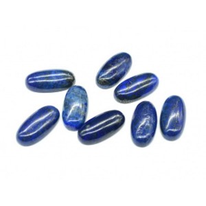 Кабошон из лазурита овал, 12*24*6мм.