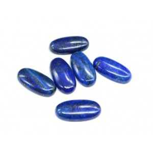 Кабошон из лазурита овал, 15*30*6мм.