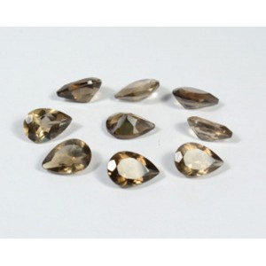 Кабошон из раухтопаза гр. капля 8*12мм, 2,65ct