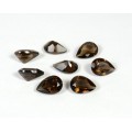 Кабошон из раухтопаза гр. капля 8*12мм, 2,65ct.