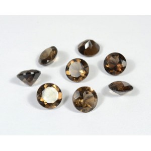Кабошон из раухтопаза гр. круг 10мм, 3,10ct. Кабошон из раухтопаза гр. круг 10мм, 3,10ct.