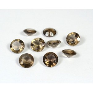 Кабошон из раухтопаза гр. круг 10мм, 3,10ct. Кабошон из раухтопаза гр. круг 10мм, 3,10ct.