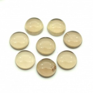 Кабошон из раухтопаза круг 12*12*5мм Кабошон из раухтопаза круг 12*12*5мм