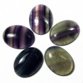 Флюорит, кабошон 30*40*8.5мм