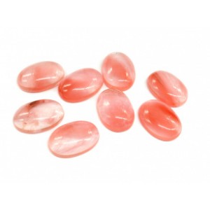 Кабошон из камня халцедона овал, 18*25*7мм.