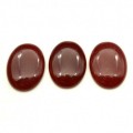 Кабошон из камня халцедона овал, 30*40*9мм.