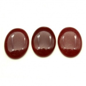 Кабошон из камня халцедона овал, 30*40*9мм.