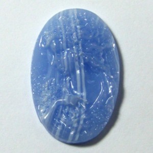 Кабошон, крафтовая смола Камея, 20*30*5мм