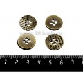 Подвеска Пуговица 17*1,5 мм, цвет бронза, 4 штуки/упаковка