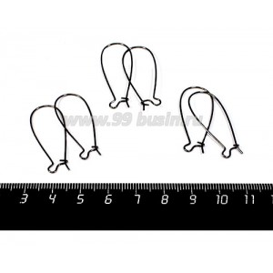 Швензы петли 33 мм, цвет черный никель 3 пары/упаковка