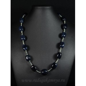 Бусы из агата прямоугольник заоваленный 15*20мм, 60см Бусы из агата прямоугольник заоваленный 15*20мм, 60см