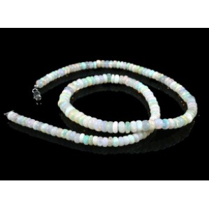 Бусы из Опала +++ рондель на увеличение 45,5см, 17,2г Бусы из Опала +++ рондель на увеличение 45,5см, 17,2г