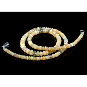 Бусы из Опала рондель на увеличение 42см, 10,2г Бусы из Опала рондель на увеличение 42см, 10,2г