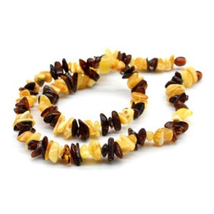 Бусы из янтаря галтовка молочно-медовый, коньячный, 50см Бусы из янтаря галтовка молочно-медовый, коньячный, 50см