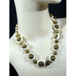 Бусы деревянные Орбита 20мм, 46см Бусы деревянные Орбита 20мм, 46см