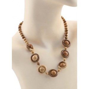 Бусы из дерева Орбита, 47см Бусы из дерева Орбита, 47см