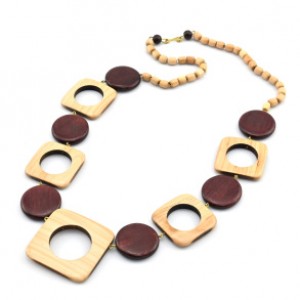 Бусы из дерева Самба, 60см Бусы из дерева Самба, 60см