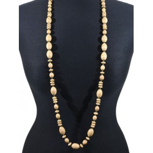 Бусы из дерева, 105см Бусы из дерева, 105см